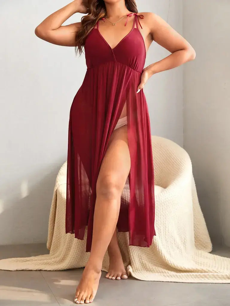 Camisola Longa Plus Size
