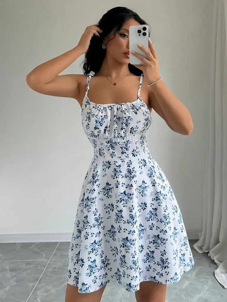 Vestido Decote Quadrado