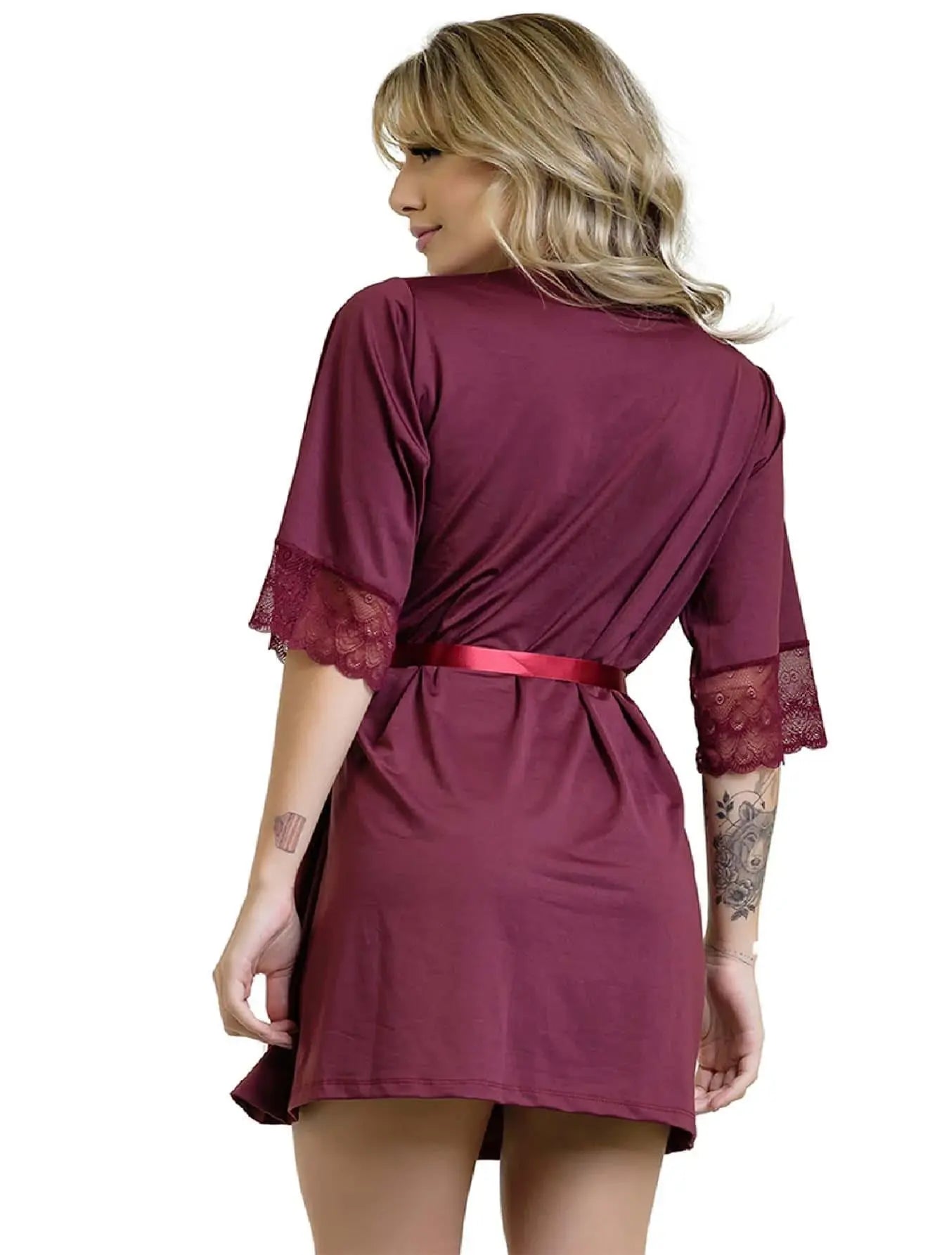 Baby Doll com Robe Feminino