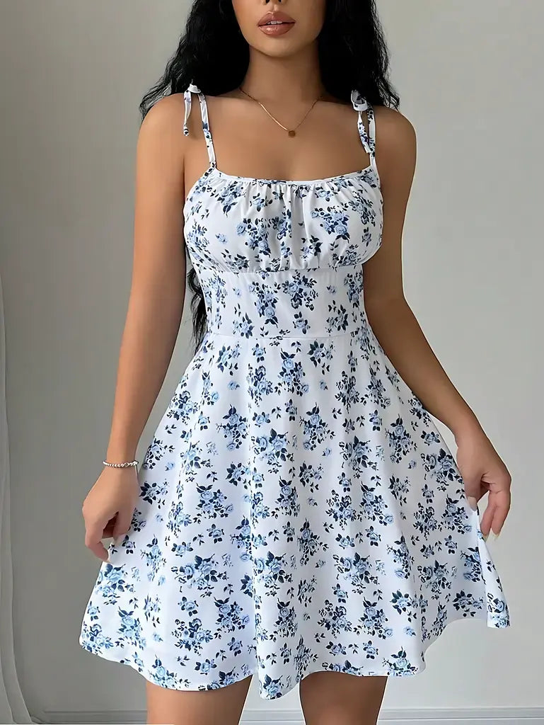 Vestido Curto Floral