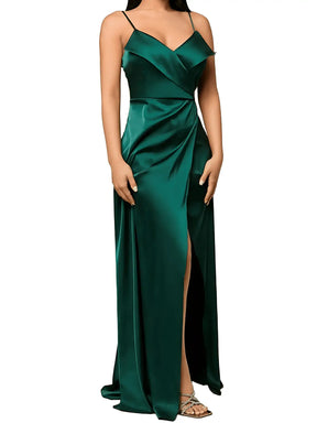Vestido Para Festa Longo Verde Esmeralda